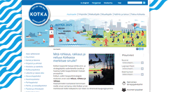Desktop Screenshot of kotka.fi